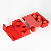 Tavă cu blistere flocate